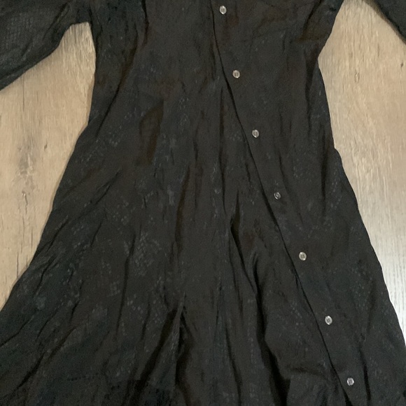KOCHE COLLECTIVE Asymmetric Dress Black Size 2 - Picture 7 of 15